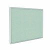 Ghent Vinyl Bulletin Board 48"x48", Gray DFVGY44-42